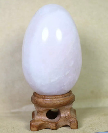 Natural Rose Quartz Egg Gemstone