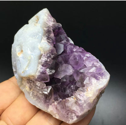 Natural Brazil amethyst Crystal cluster