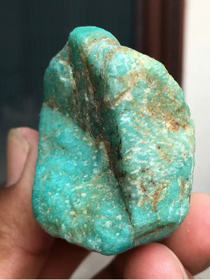 Natural rough form Amazonite