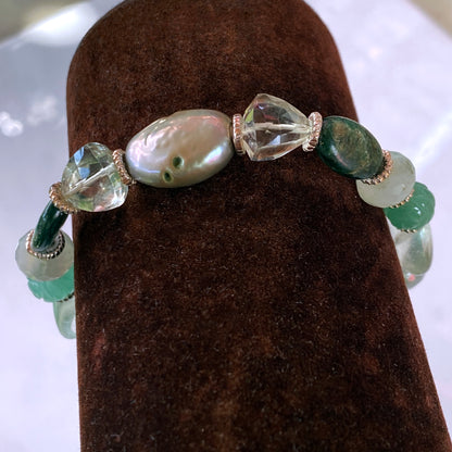 Get your green gemstones on, Bracelet