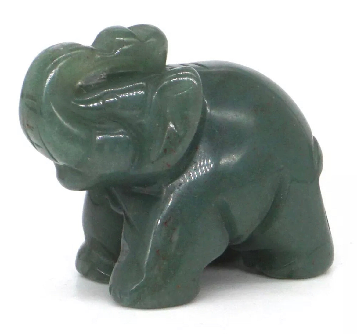 Natural Green Aventurine gemstone Elephant