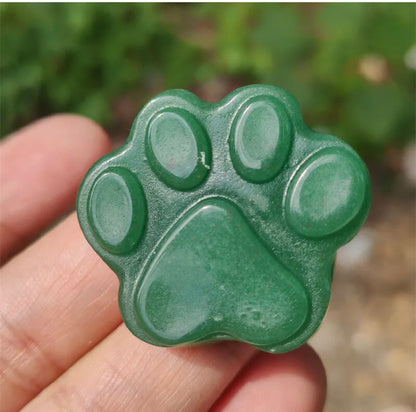 Natural Green Aventurine Paw