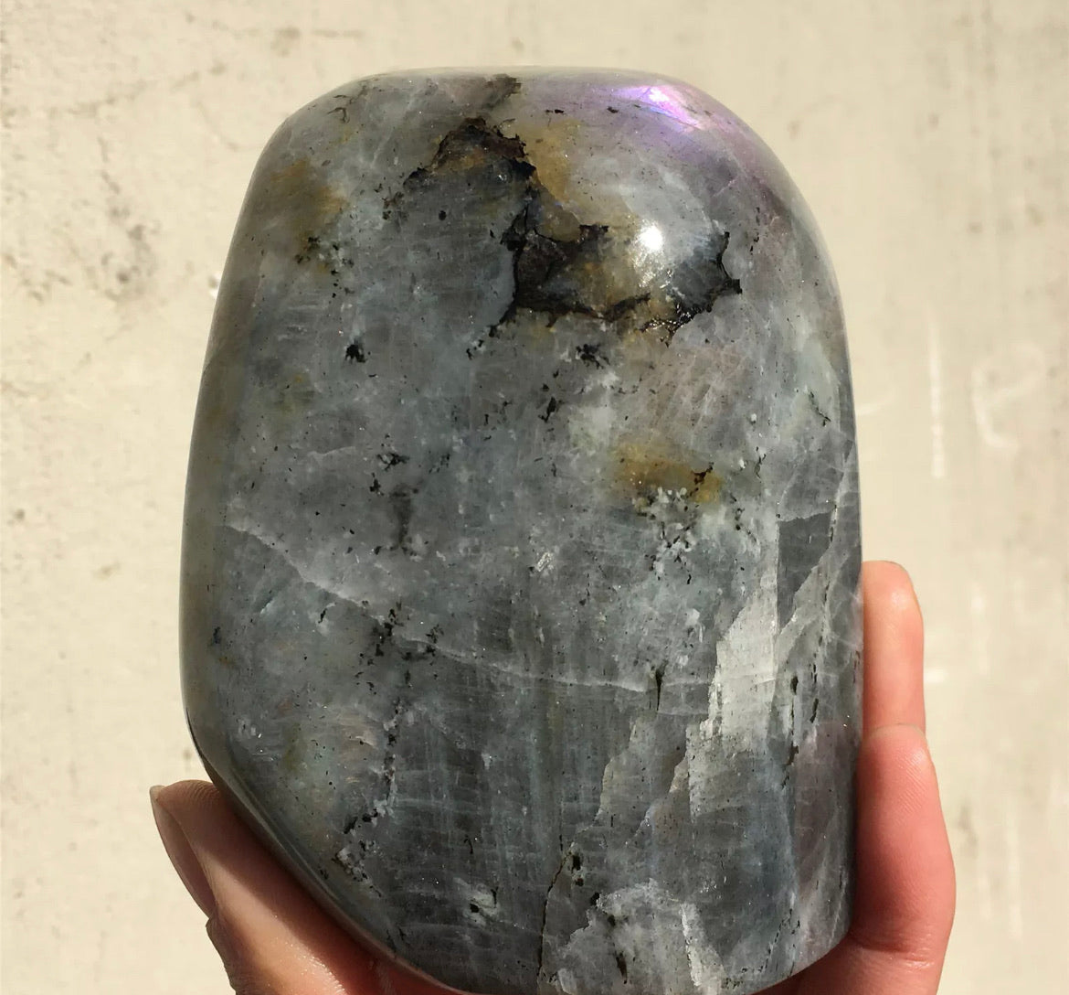 Natural Purple Spectrolite Labradorite