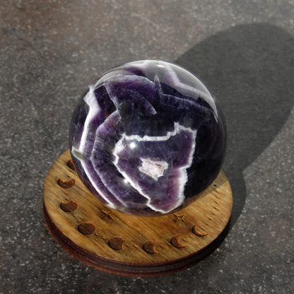 Natural Amethyst gemstone Sphere