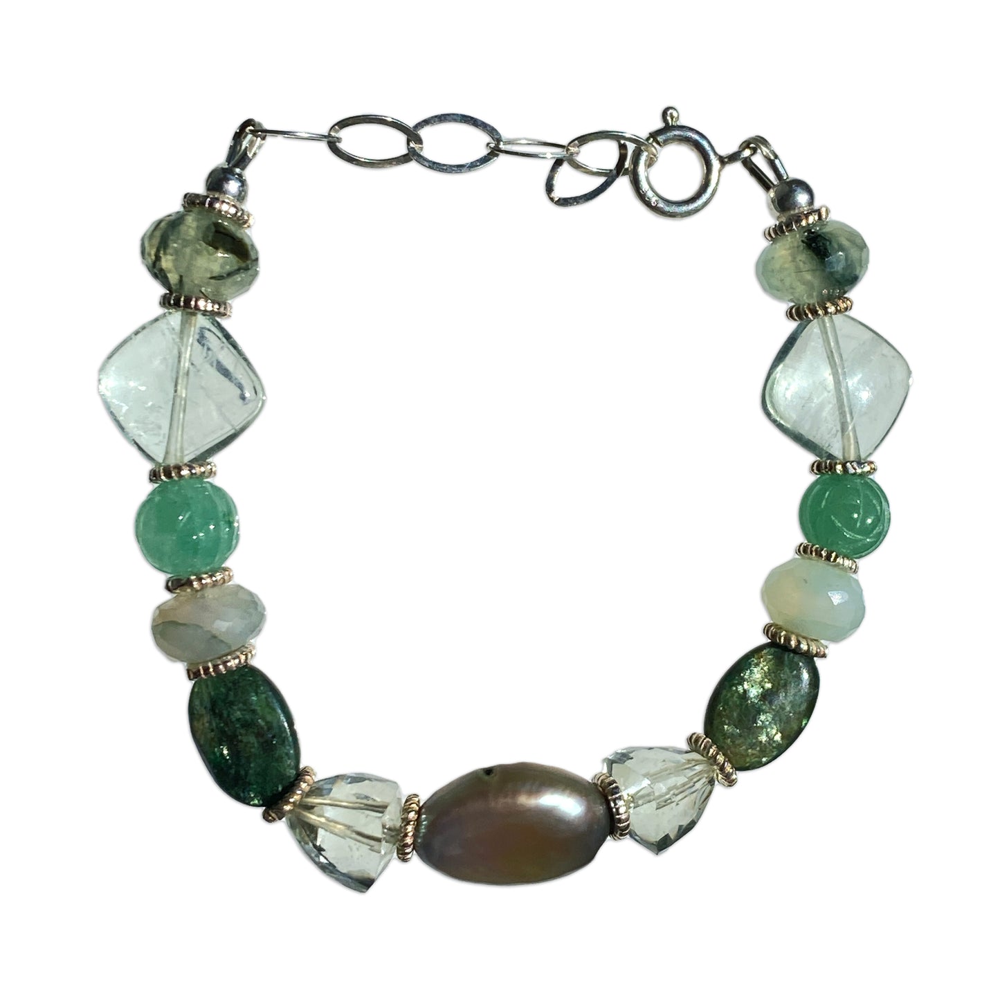 Get your green gemstones on, Bracelet