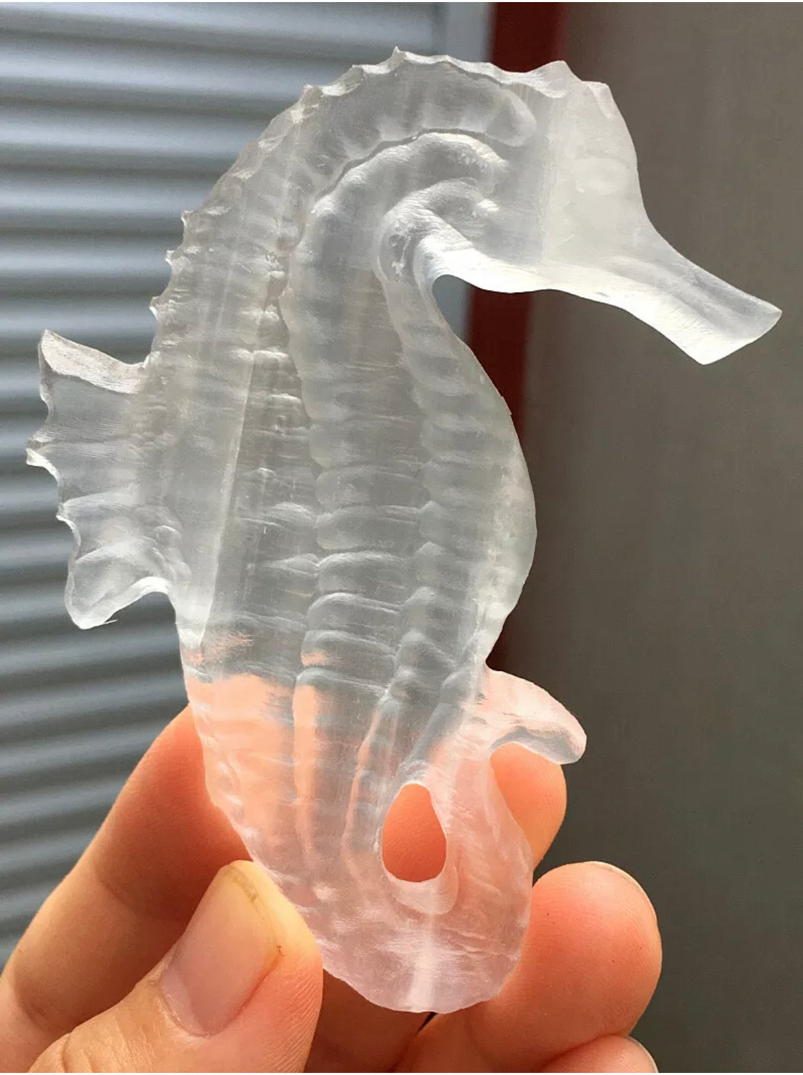 Natural Selenite SeaHorse