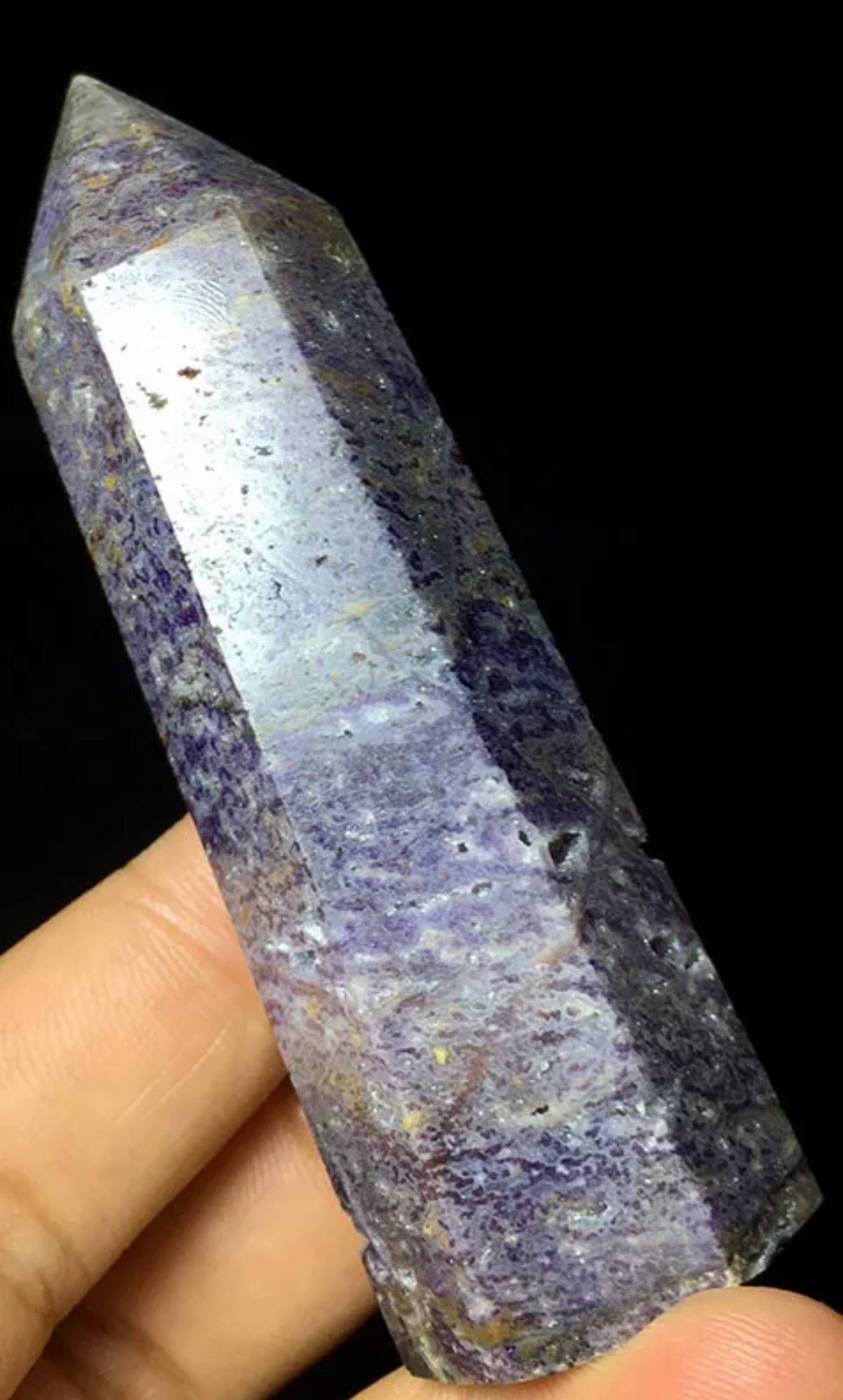 Natural Rare Crystal Geode Sphalerite Point