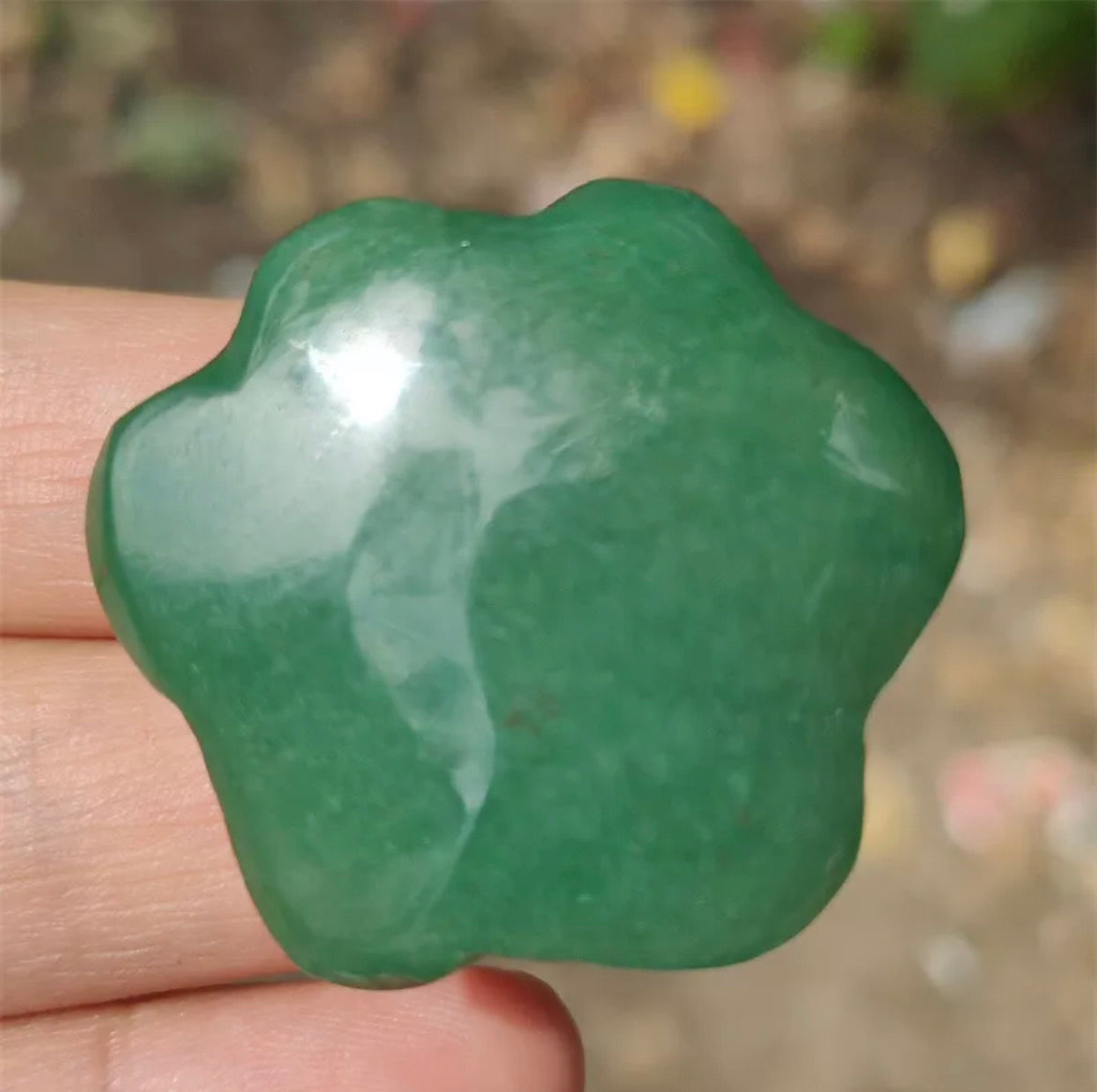 Natural Green Aventurine Paw