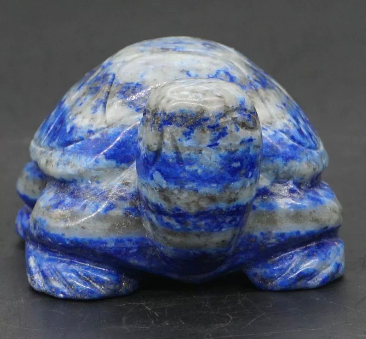 Natural Lapis Lazuli Turtle