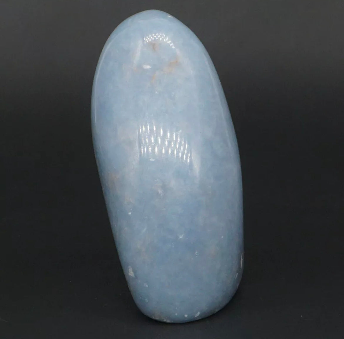 Natural Angelite Crystal Rock