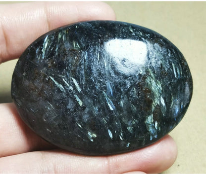 Natural astrophyllite Palm Rock