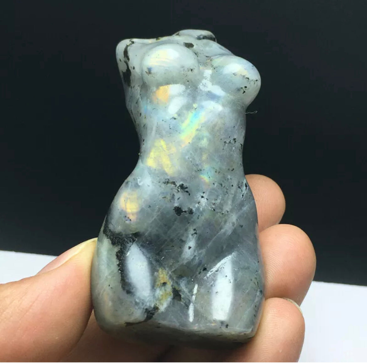 Natural Labradorite Female Body