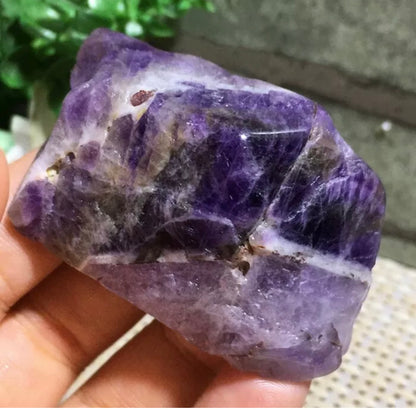 Natural Amethyst Raw Gemstone Rock