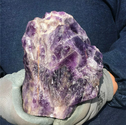Natural Dreamy Amethyst Raw Stone