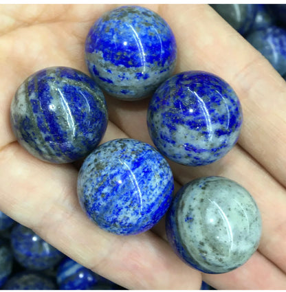 Natural Lapis Lazuli gemstone Crystal Sphere