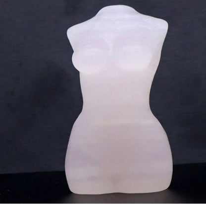 Natural Pink Jade Goddess Female Body