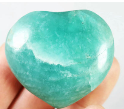 Amazing Unique Natural Amazonite Heart