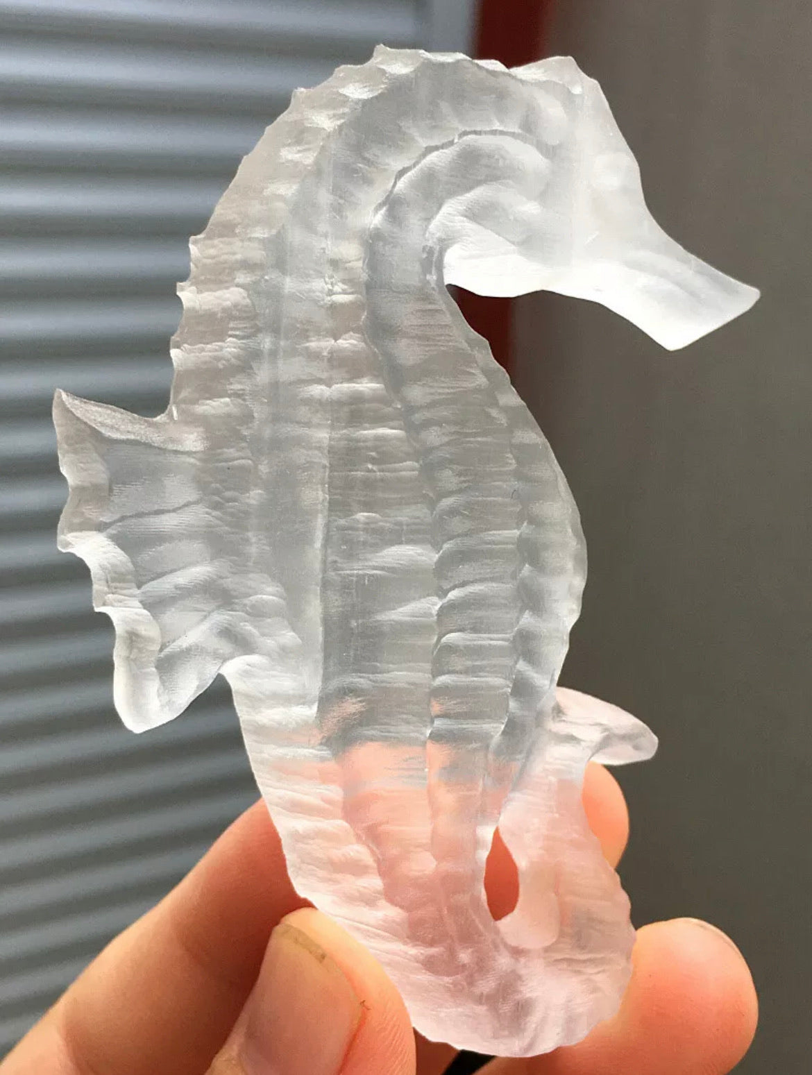 Natural Selenite SeaHorse