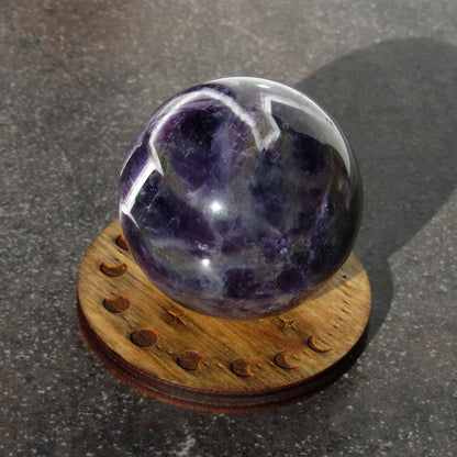 Natural Amethyst gemstone Sphere