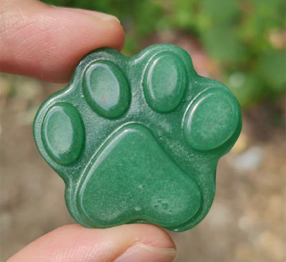 Natural Green Aventurine Paw