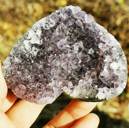 Uruguayan Amethyst gemstone Geode Clusters