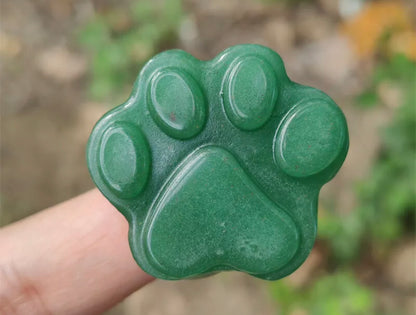 Natural Green Aventurine Paw