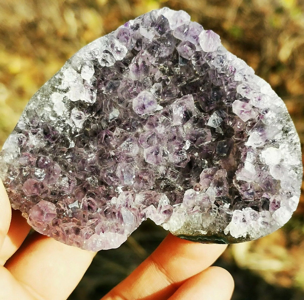 Uruguayan Amethyst gemstone Geode Clusters