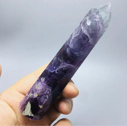 Natural Fluorite Wand/Tower/Obelisk