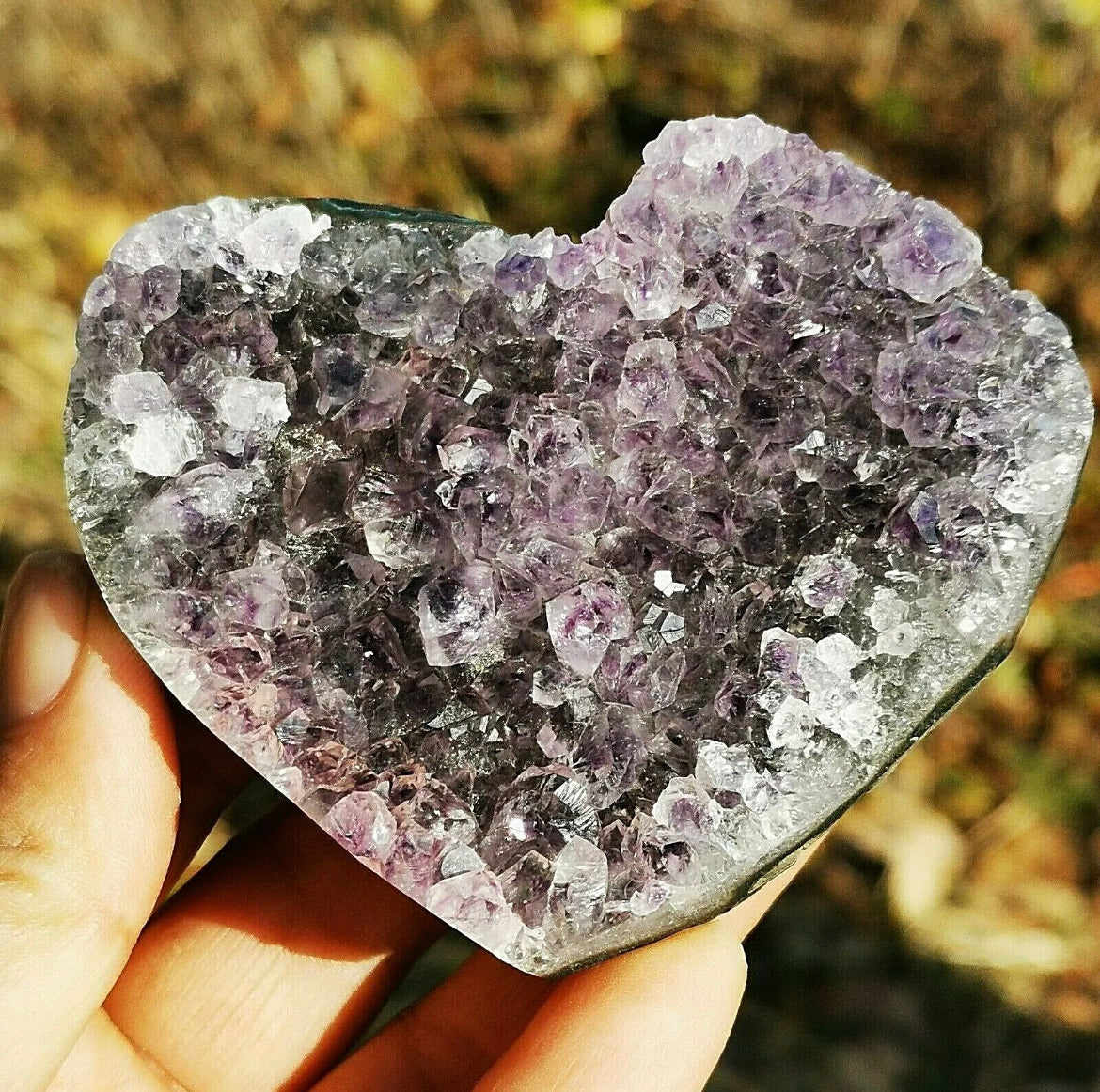 Uruguayan Amethyst gemstone Geode Clusters