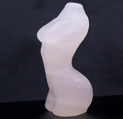 Natural Pink Jade Goddess Female Body