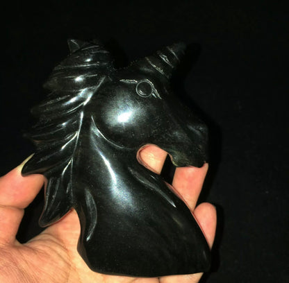 Natural Golden Obsidian gemstone Unicorn