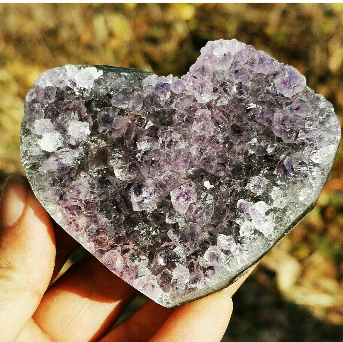 Uruguayan Amethyst gemstone Geode Clusters