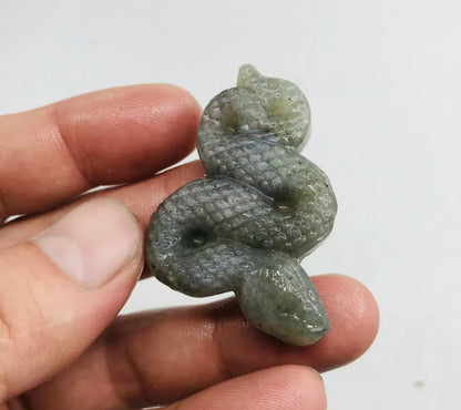 Natural Labradorite Snake