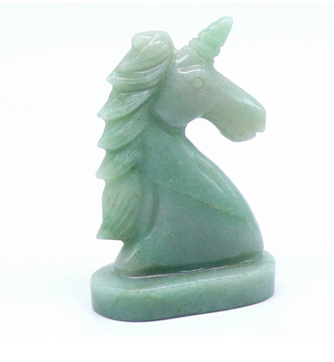 Natural Green Aventurine Unicorn