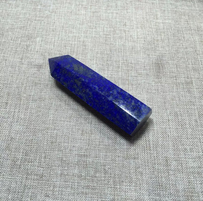 Raw Natural Lapis Lazuli gemstone Point Healing Wand