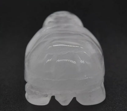 Natural Clear Quartz Turtle figurine