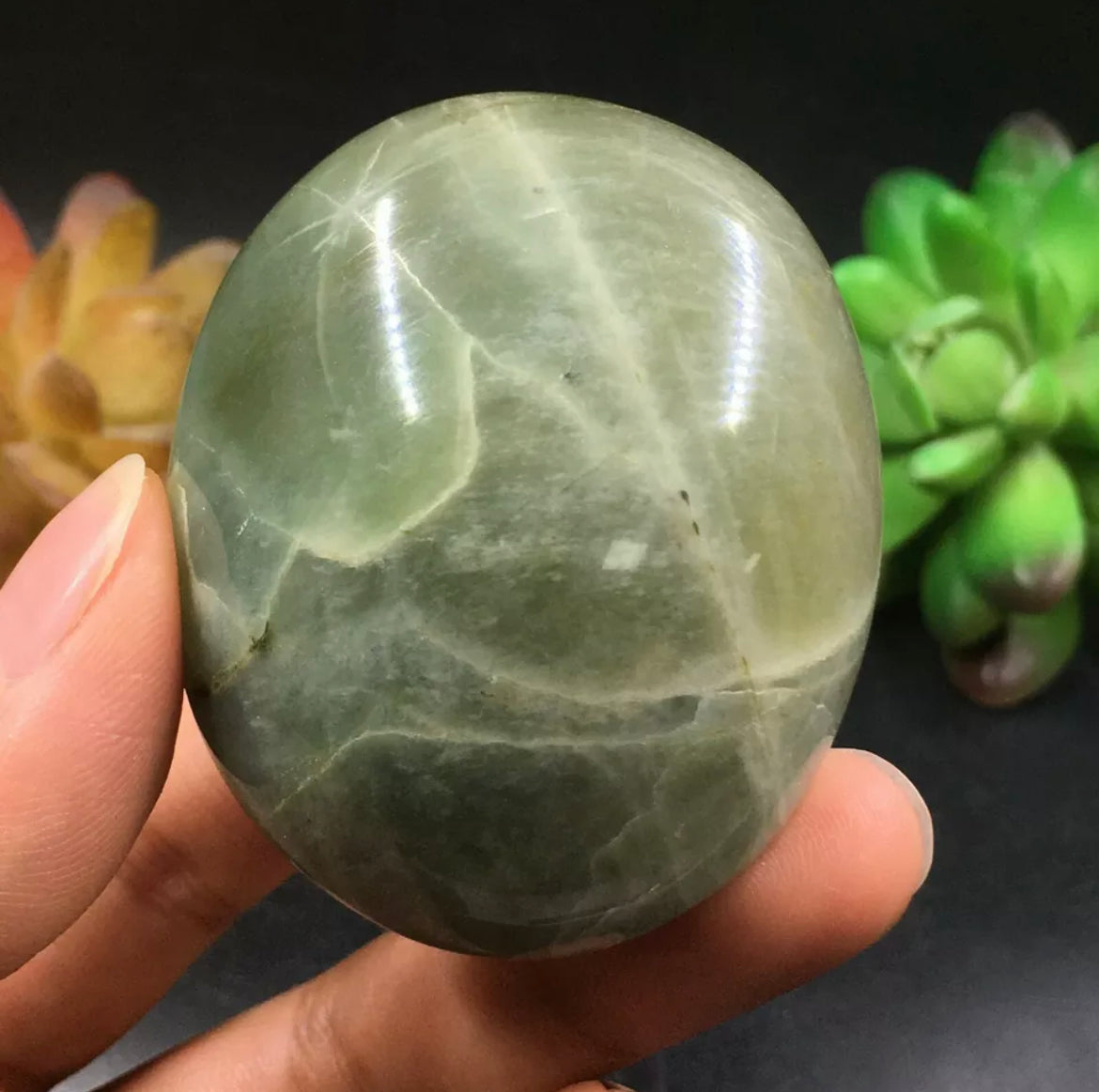 Natural Green Moonstone