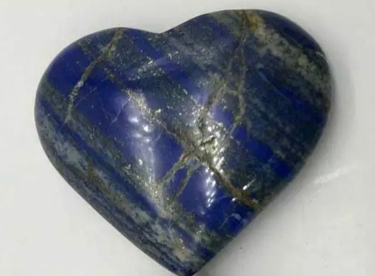 Natural Lapis Lazuli Heart