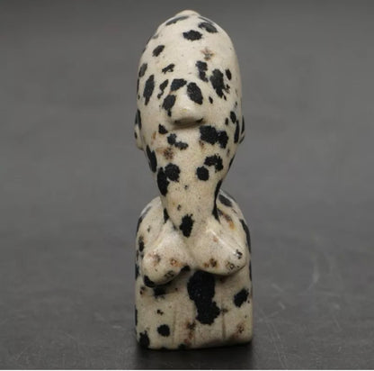 Natural Dalmatian Jasper Dolphin