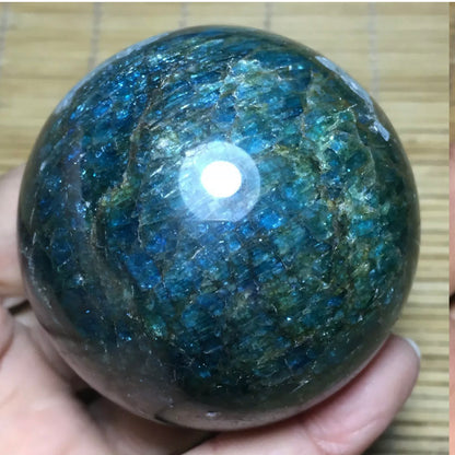 Apatite Gemstone energy Sphere