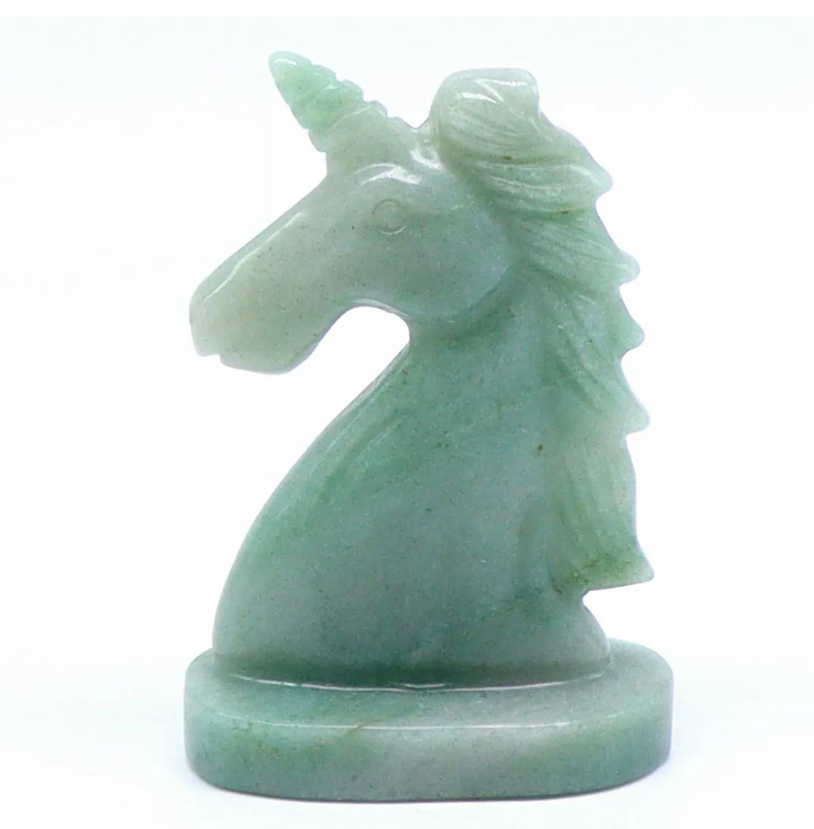 Natural Green Aventurine Unicorn