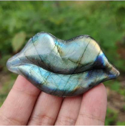 Natural Labradorite Lips