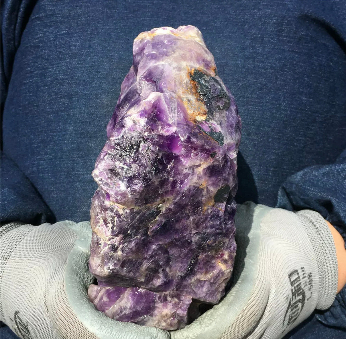 Natural Dreamy Amethyst Raw Stone