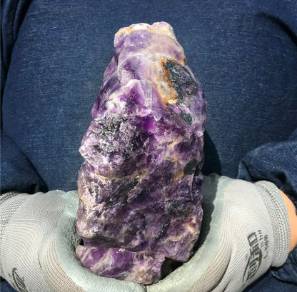 Natural Dreamy Amethyst Raw Stone
