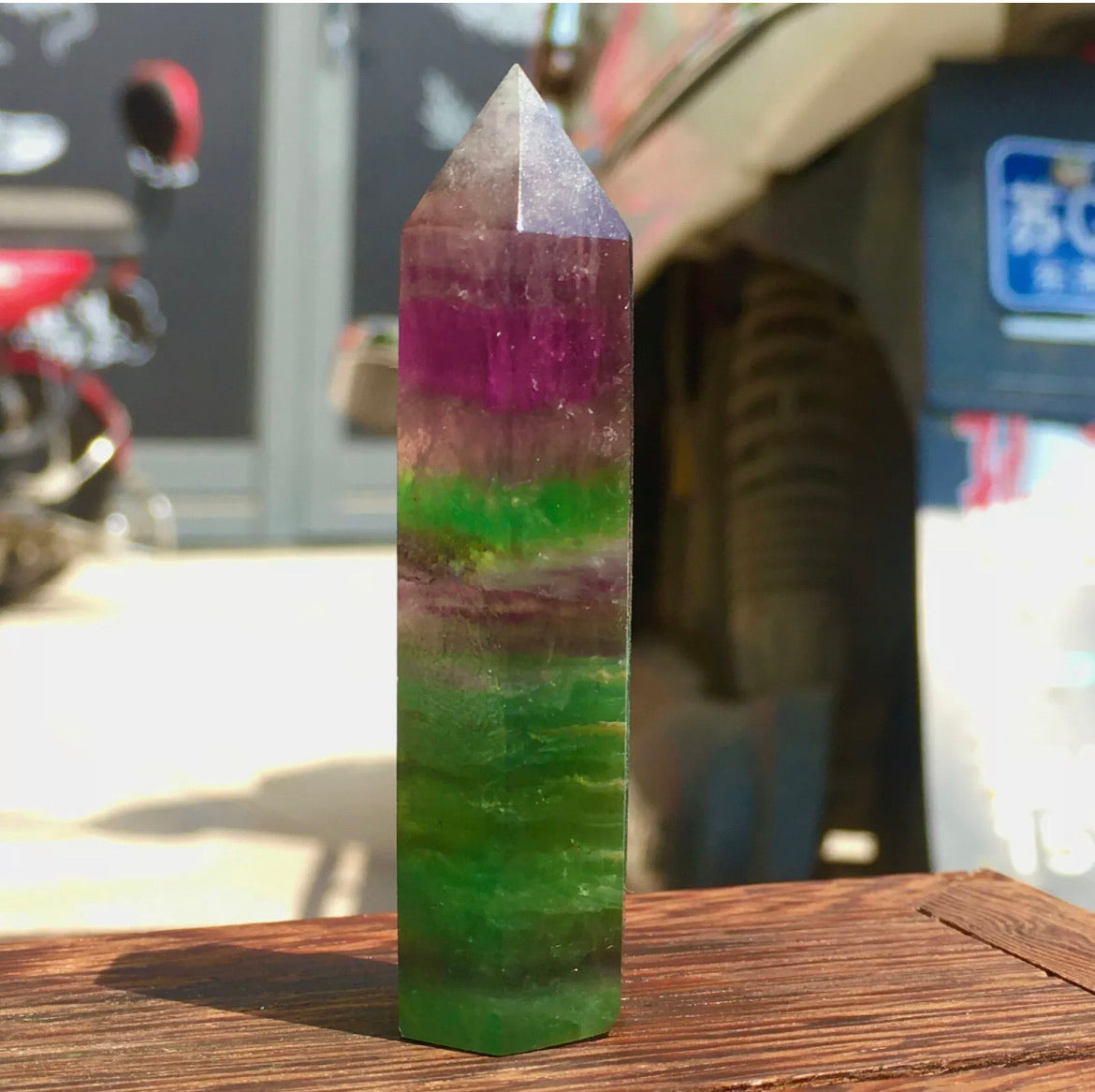 Natural Fluorite Wand