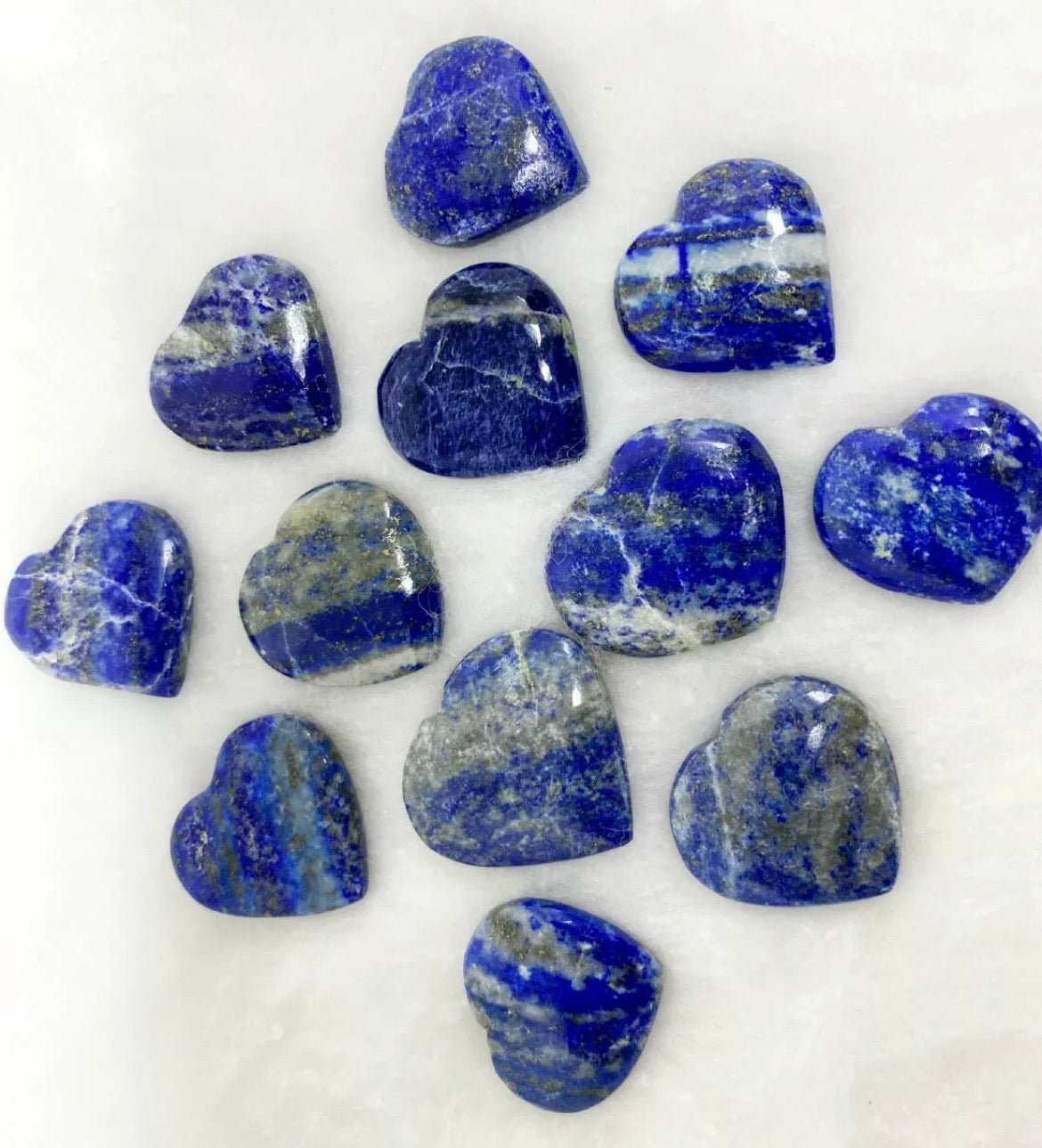 Natural Lapis Lazuli Mini Heart