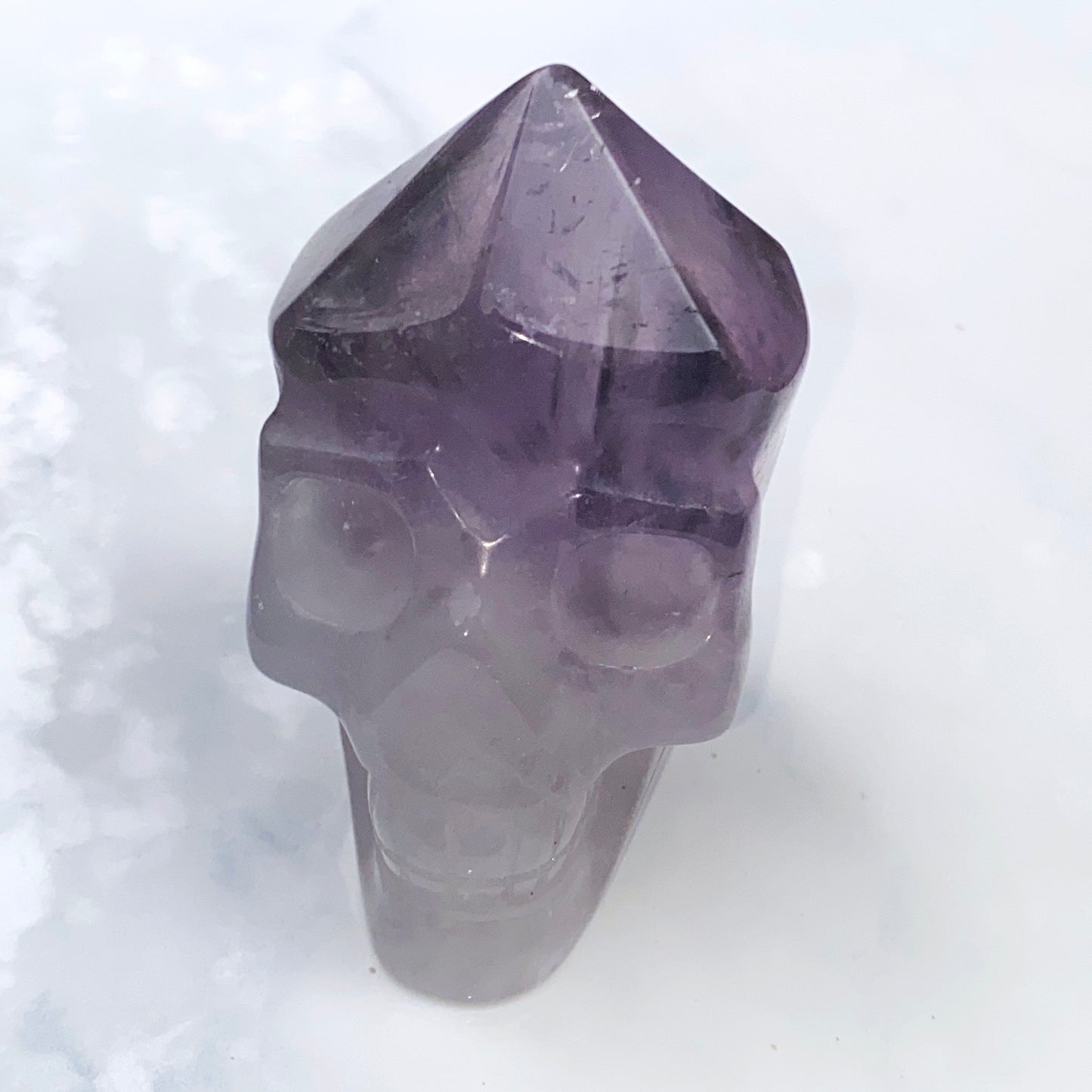 Natural Amethyst Skull