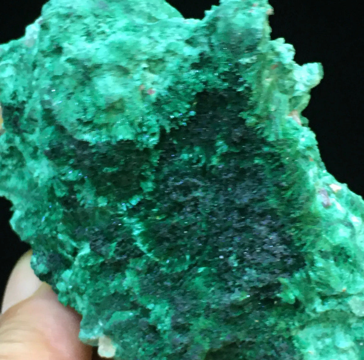 Natural Green Acicular Malachite Crystal Mineral Specimen/ From Congo