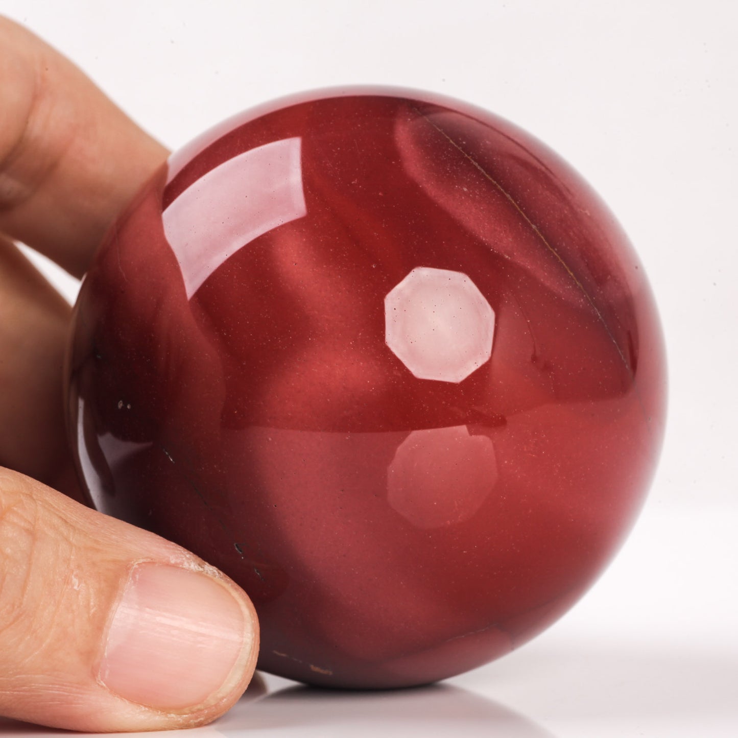 Natural Mookaite Crystal Ball Sphere