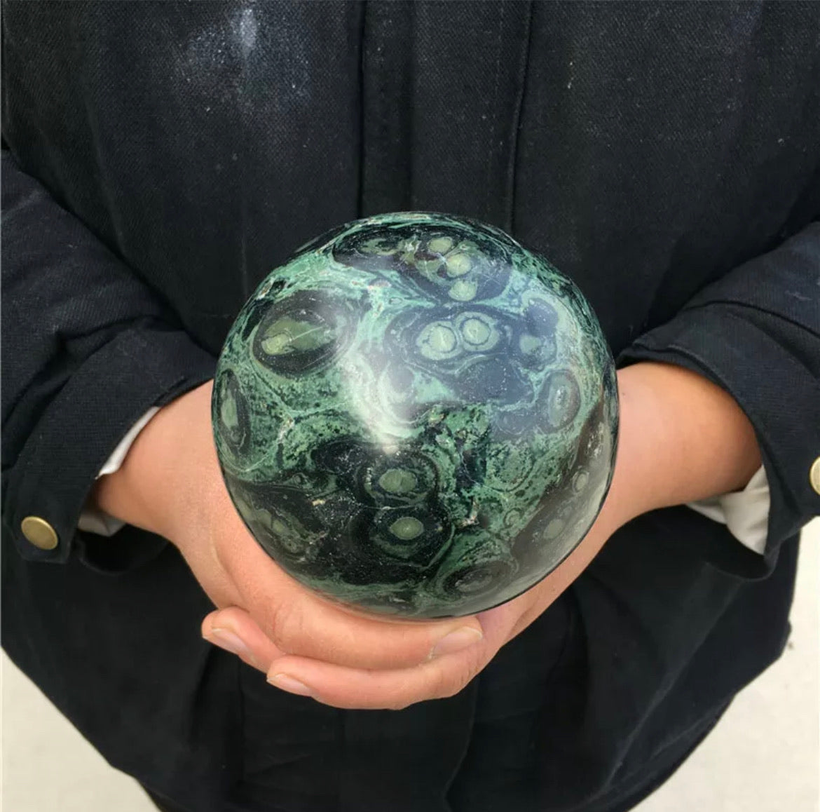 Natural Kambaba Jasper Gemstone Sphere